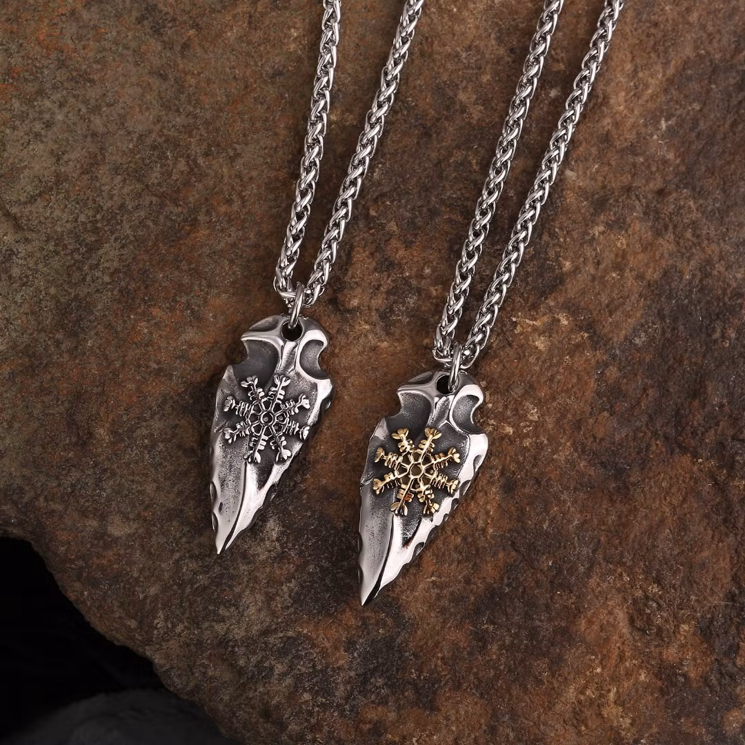 Kaulakoru Aegishjalmur Spear (useita värejä)