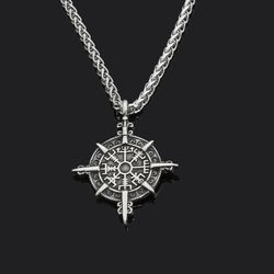Halskæde Vegvisir Compass