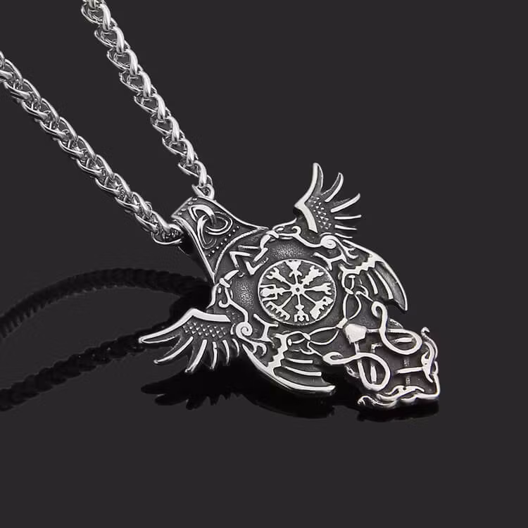 Halsband Raven Vegvisir