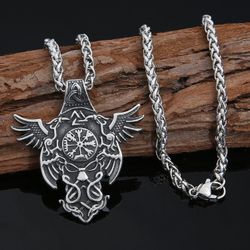 Necklace Hugin Vegvisir