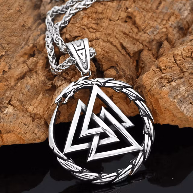 Halsband Valknut Jörmungand