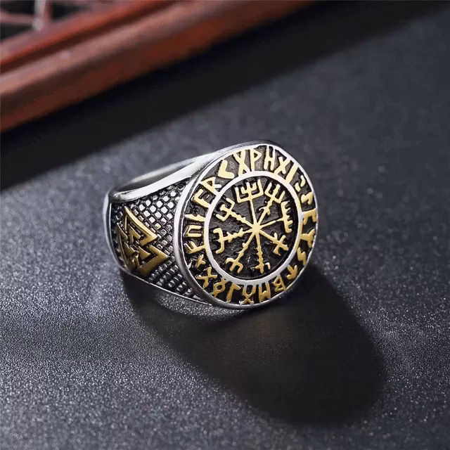Ring Vegvisir (Multiple Colors)