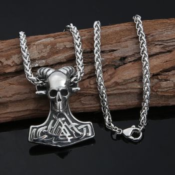 Halsband Skull of Thor