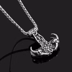 Halsband Mjölner Tanngrisner