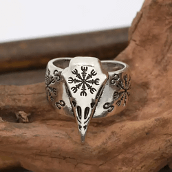 Ring Munin Aegishjalmur