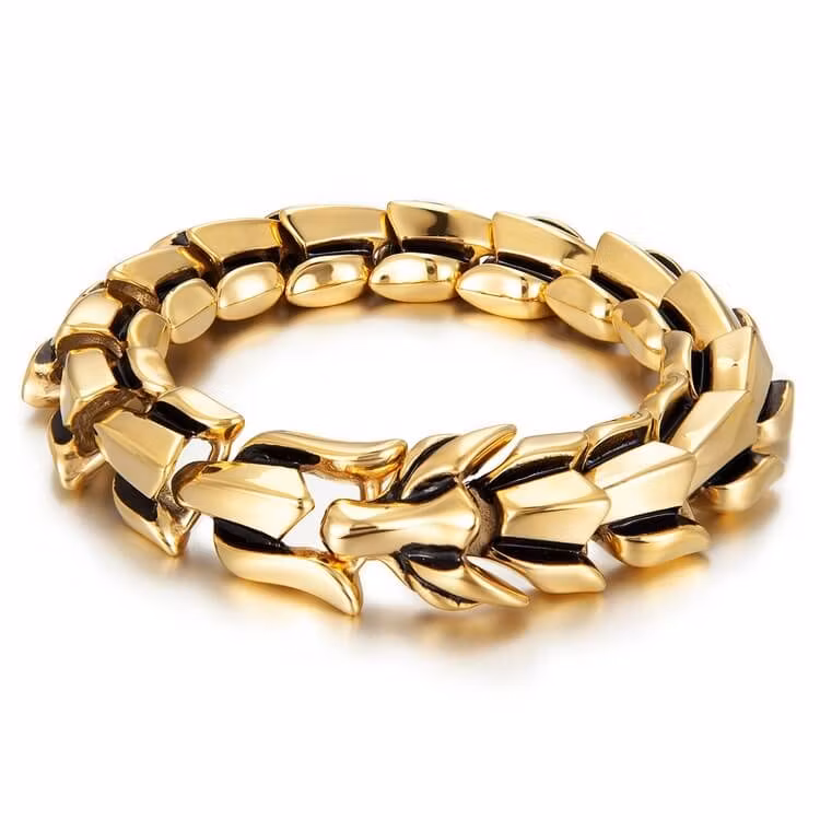 Armbånd Wolf-Viking Gold
