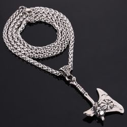 Necklace Axe Vegvisir