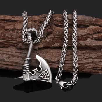 Halsband Axe Valknut
