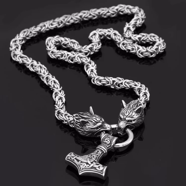 Valhalla kaulakoru Silver