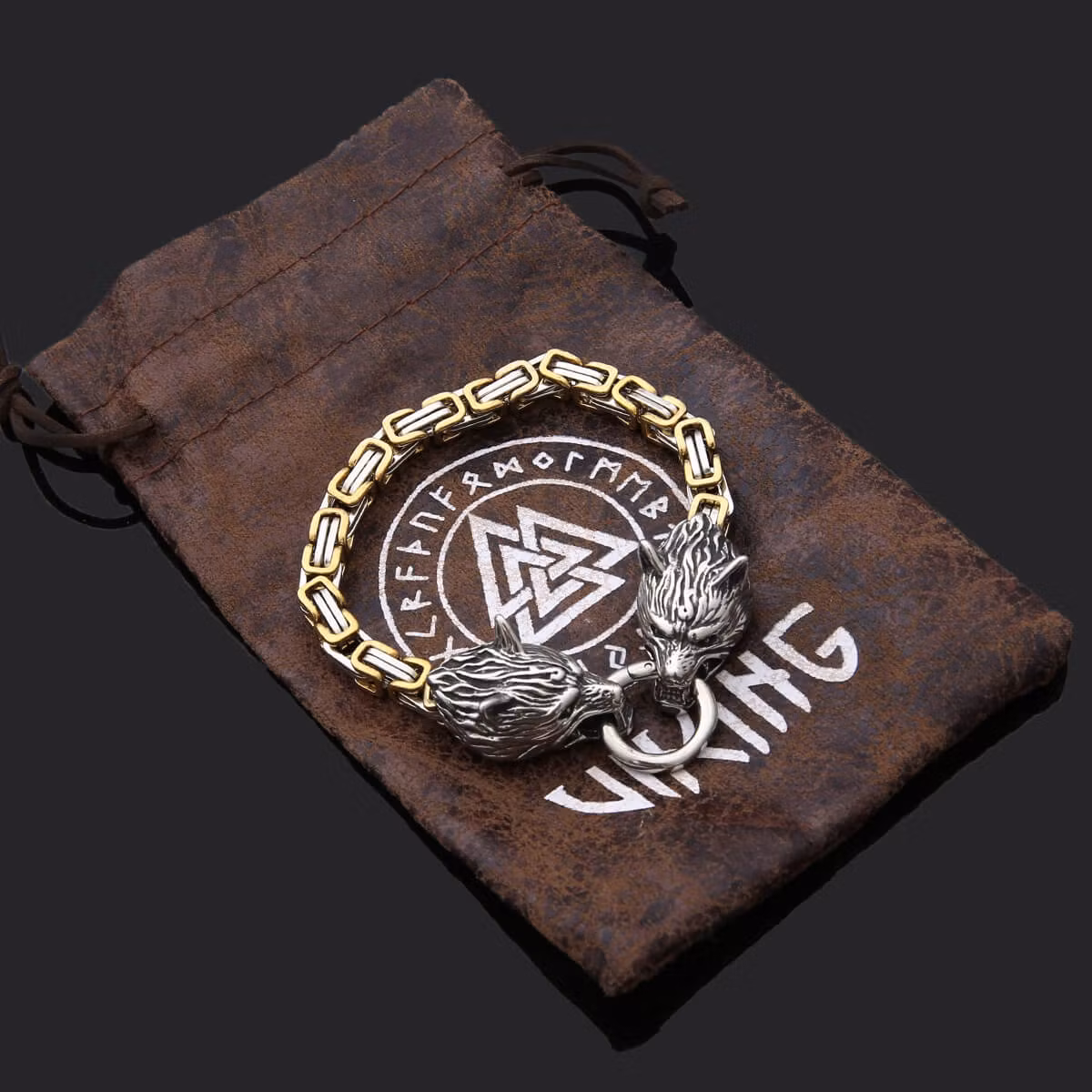 Armband Golden Wolves