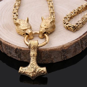 Halsband Pure Golden Wolves