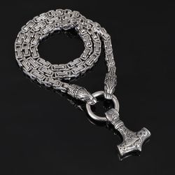 Halskæde Harald Blåtand Silver