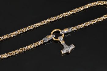 Halsband Halvdan Silver/Gold
