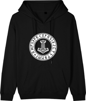 Hoodie Tors Hammare (Flera färger)
