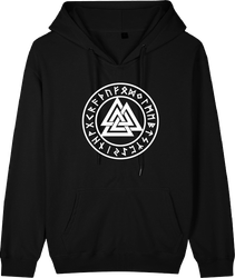 Hettegenser Valknut (flere farger)