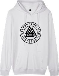 Hettegenser Valknut (flere farger)