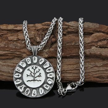Halsband Yggdrasil Futhark