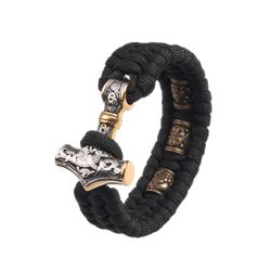Armbånd Viking Thor Silver/Gold