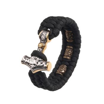 Armband Viking Tor Silver/Gold (Flera färger)