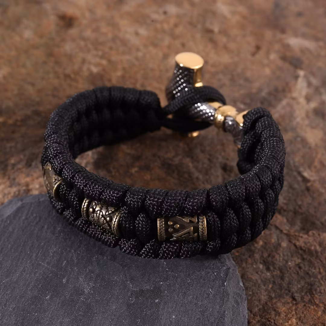 Armband Viking Tor Silver/Gold (Flera färger)