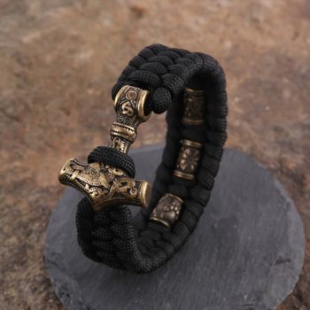 Armband Viking Tor Silver/Gold (Flera färger)
