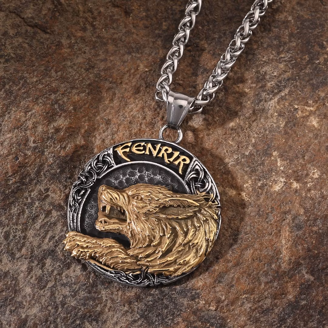 Halsband Golden Fenrir
