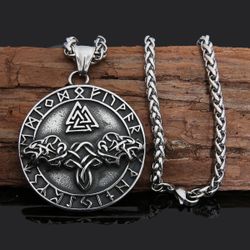 Halskæde Wolves Valknut