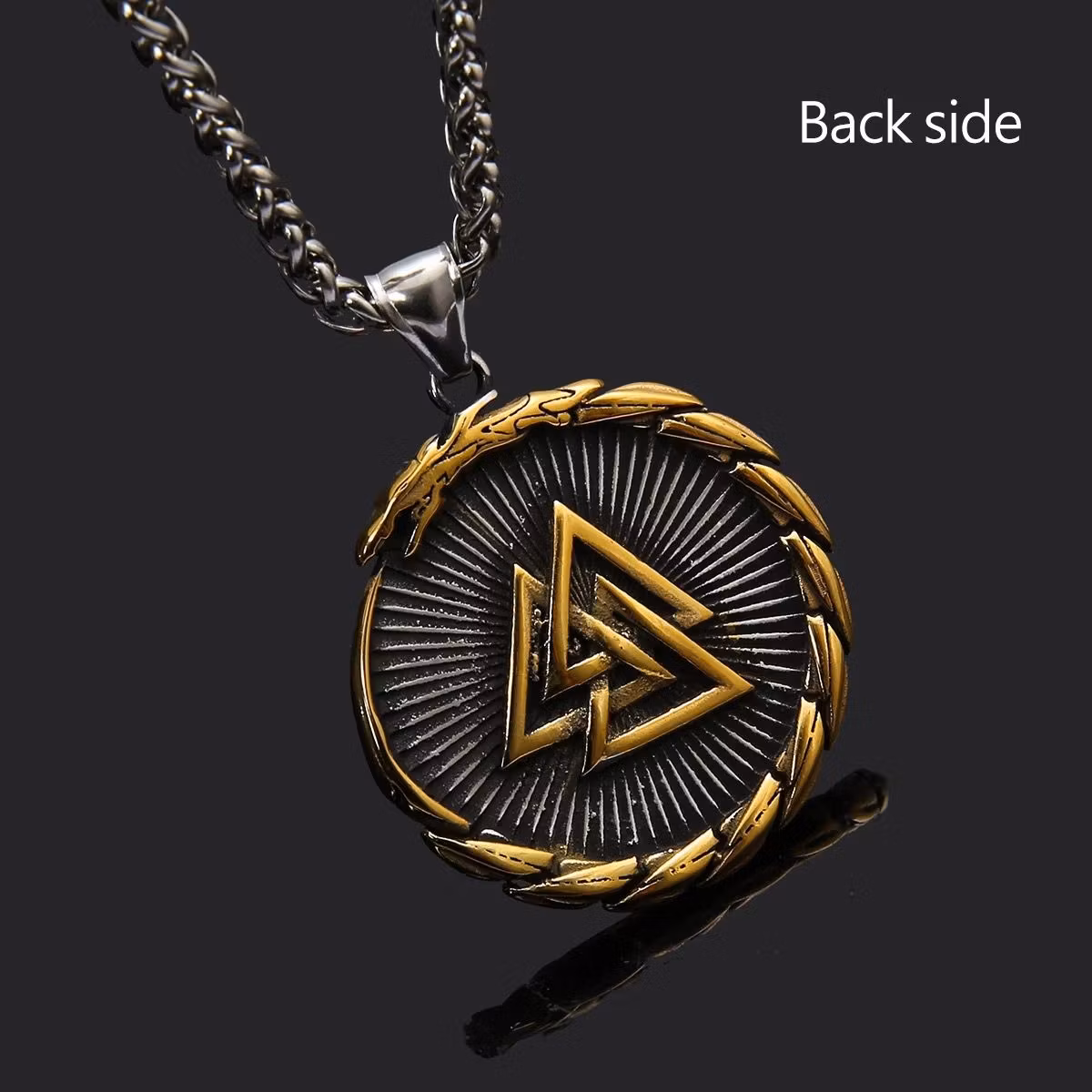 Halsband Valknut Vegvisir