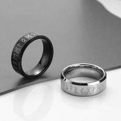 Ring Tungsten Runic