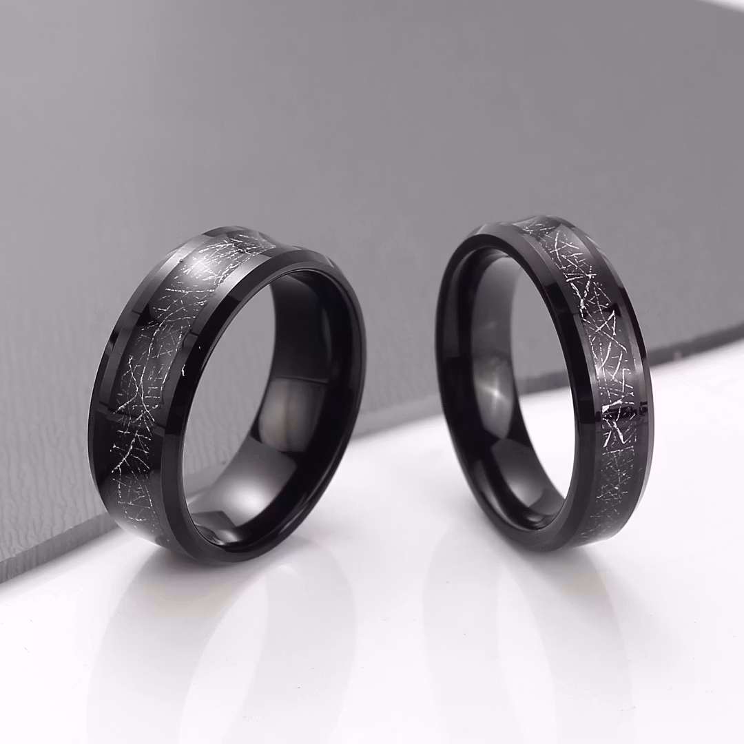 Ring Stars Tungsten