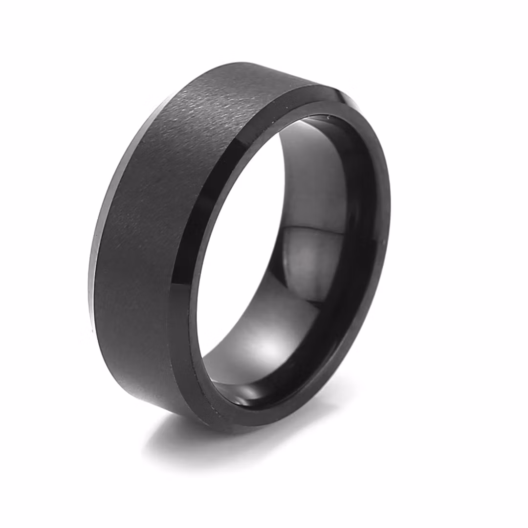 Ring Black Tungsten