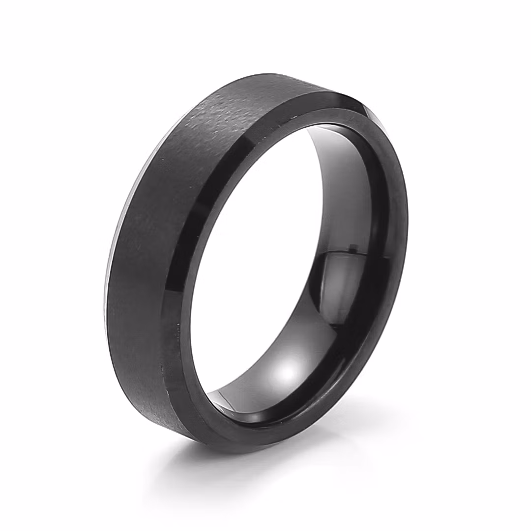 Ring Black Tungsten