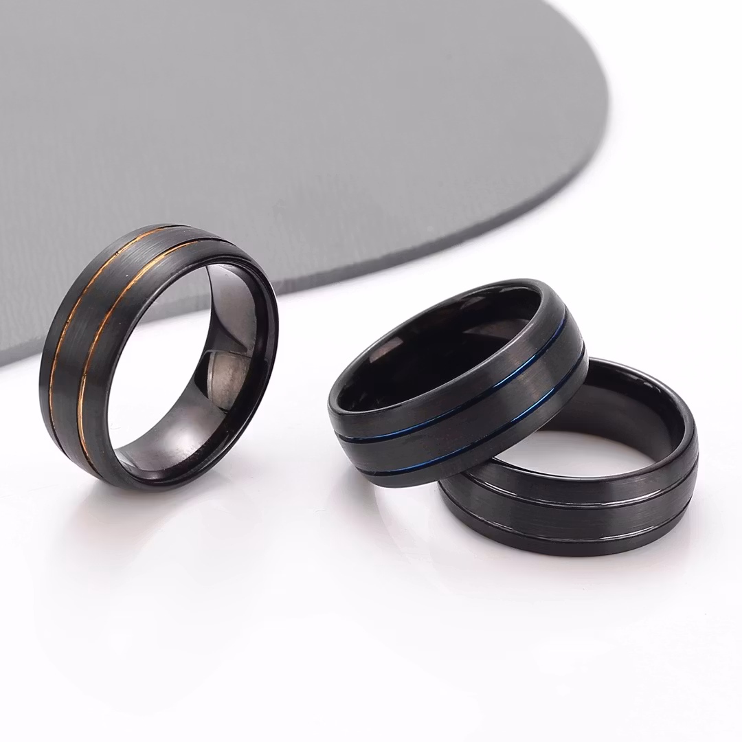 Ring Dream Line Tungsten