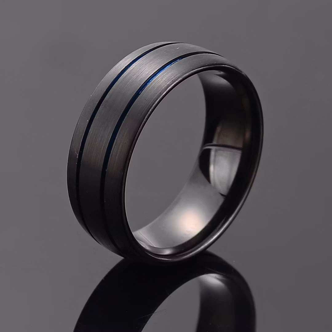 Ring Dream Line Tungsten