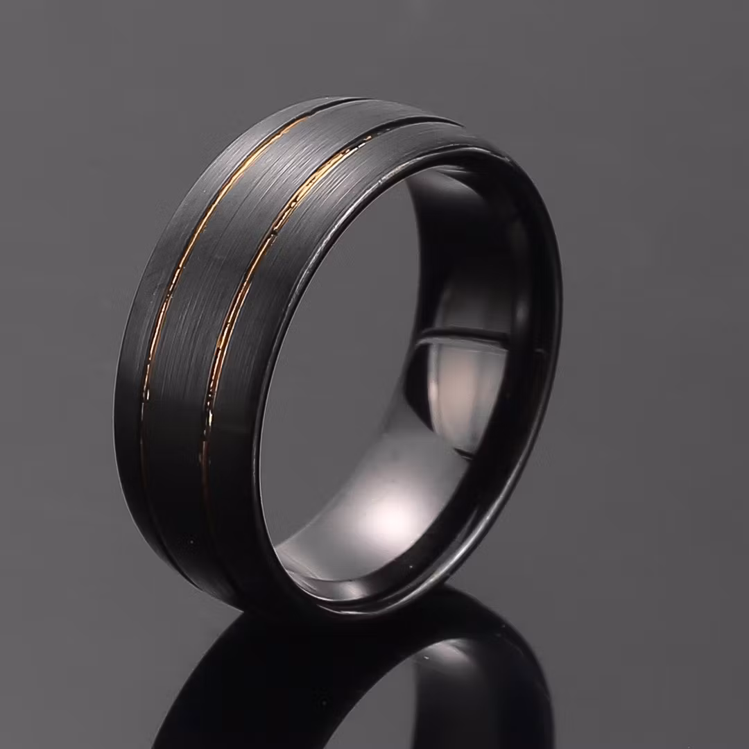 Ring Dream Line Tungsten