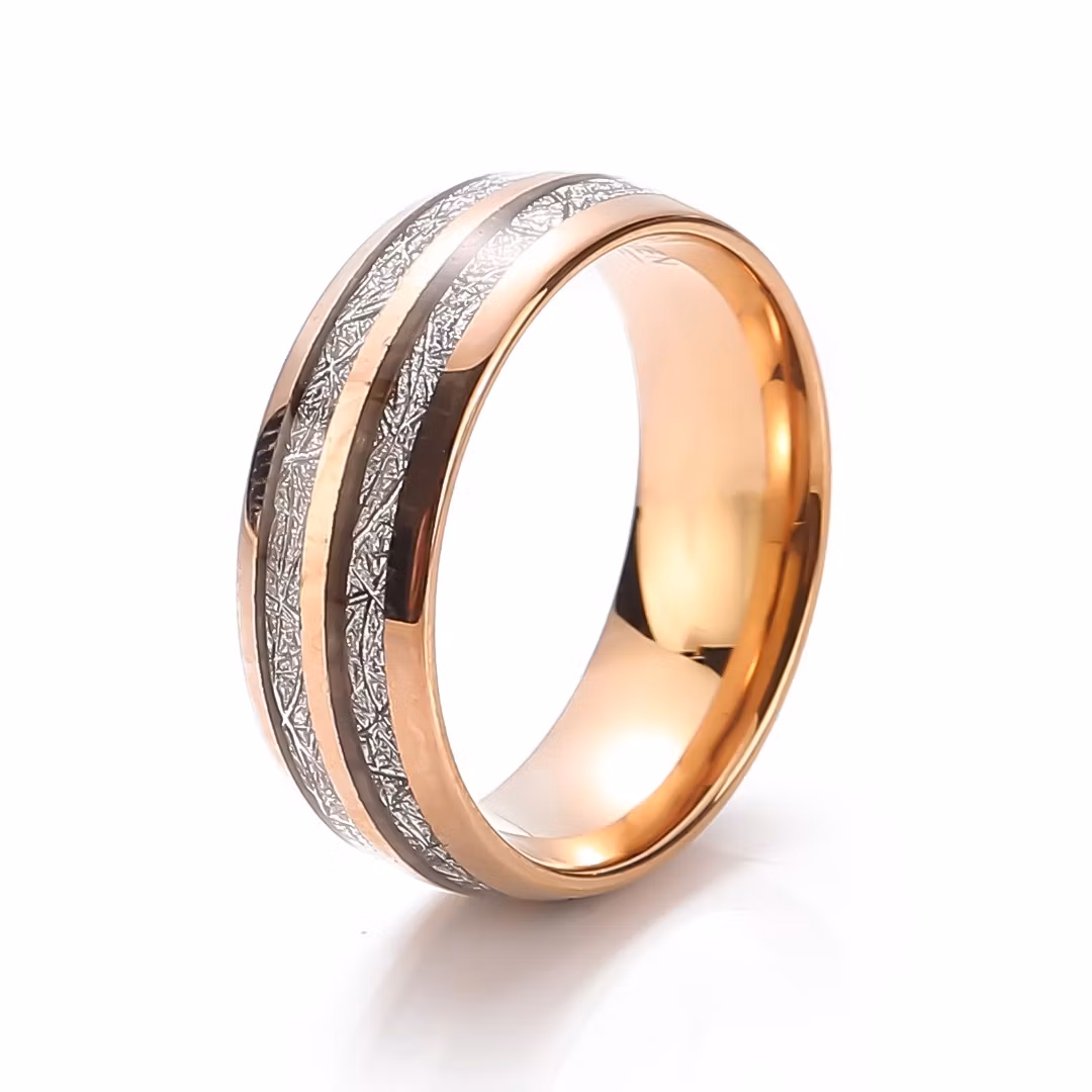 Ring Rosé Beauty Lines Tungsten