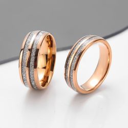 Ring Rosé Beauty Lines Tungsten