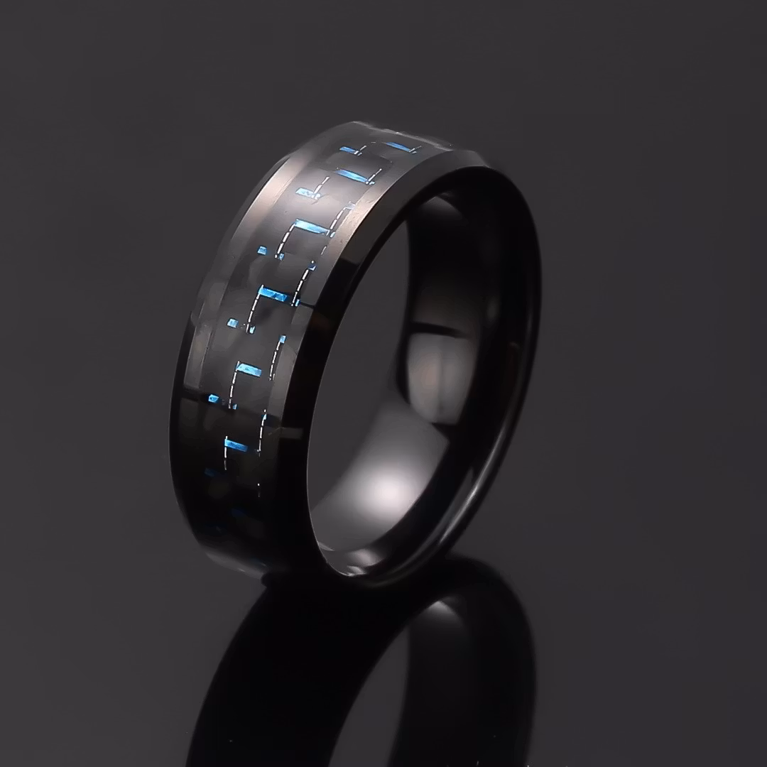 Ring  Rainbow Tungsten