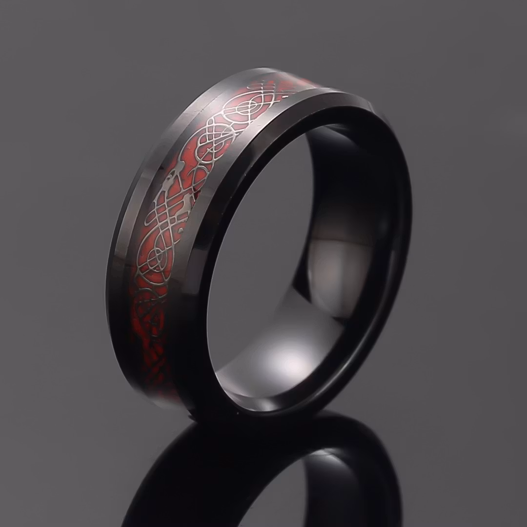Ring Celtic Tungsten
