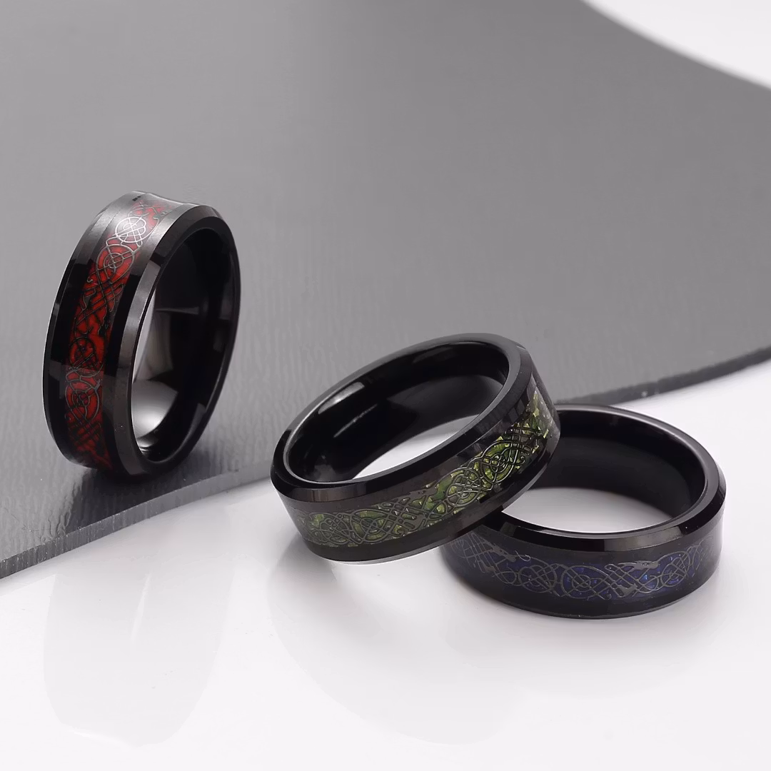 Ring Celtic Tungsten