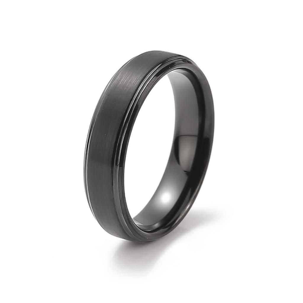 Sormus Black Round Tungsten
