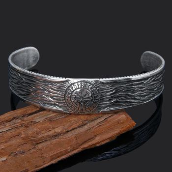 Armband Vegvisir Runskrift