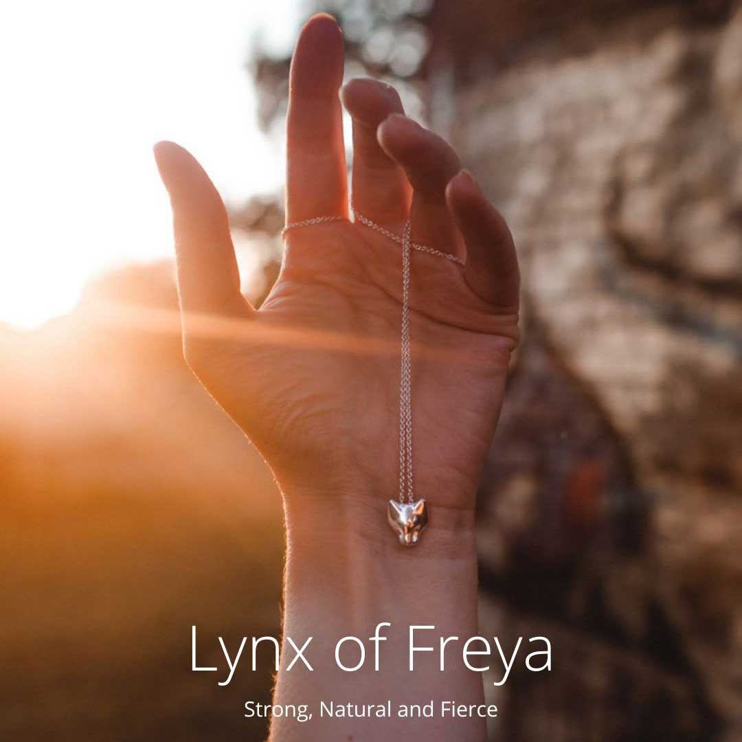 Necklace Lynx Freya & Thor