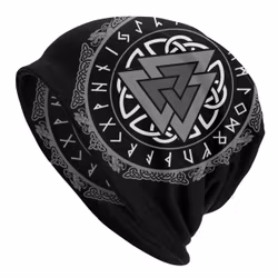 Mössa Vegvisir Valknut