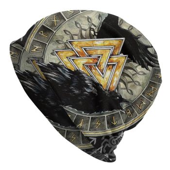 Mössa Valknut Raven