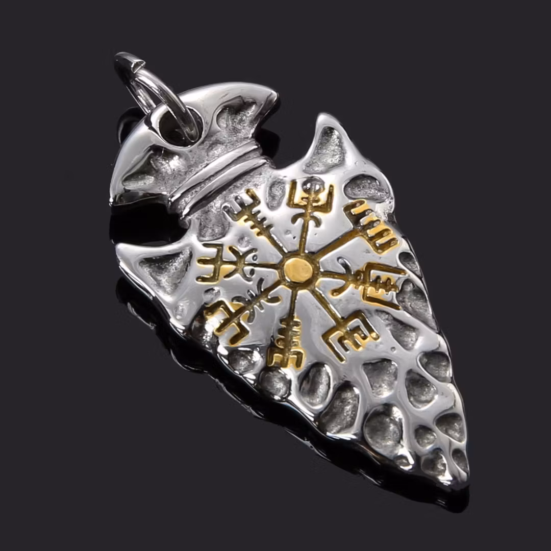 Kaulakoru Arrow Vegvisir