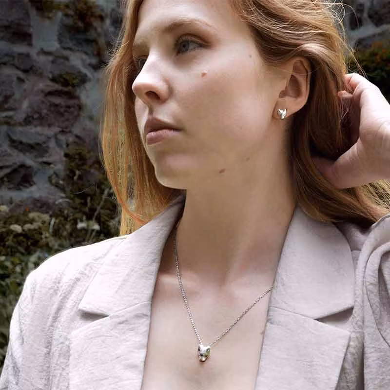 Earring Lynx Freya & Thor