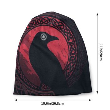 Mössa Raven Valknut