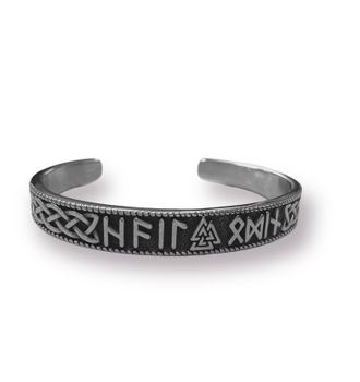 Armband Valknut Runskrift