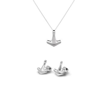 Paket Arch Halsband och Örhängen